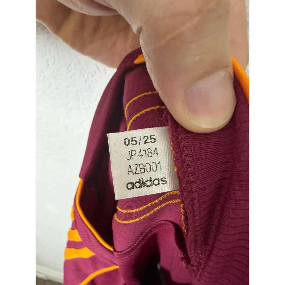 Adidas AS Roma 2023-24‎ Home Jersey Mens XL Slim Fit Maroon Soccer Shirt